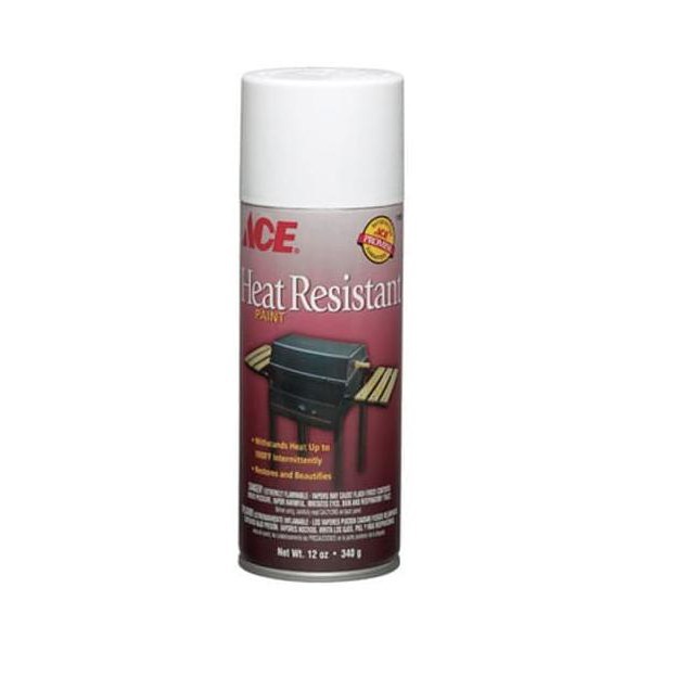 Cat Semprot Anti Panas | Ace Heat Resistant Paint White 340