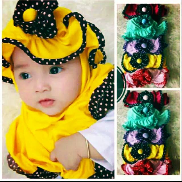 Topi Bayi /Topi Anak/ Topi Gaul/Kerudung Bayi/Kerudung Anak