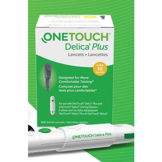 Onetouch Delica lancet /Jarum lancing Onetouch baru