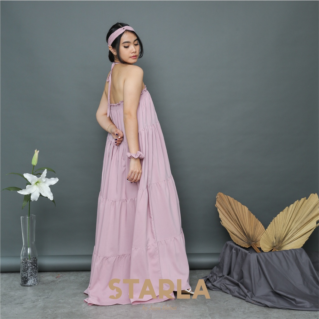 Long Dress Sexy Tank Top Wanita Maxi Summer Baju Tidur Keisha Starla