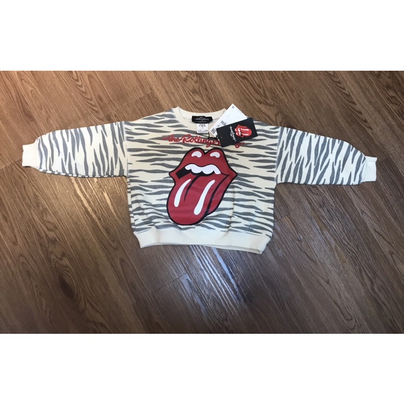 NEVER BEEN USED ZARA KIDS THE ROLLING STONES SERIES sweater original