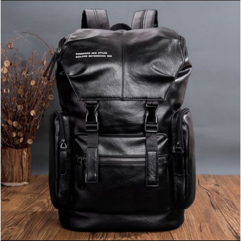 tas ransel kulit asli // tas laptop kulit asli