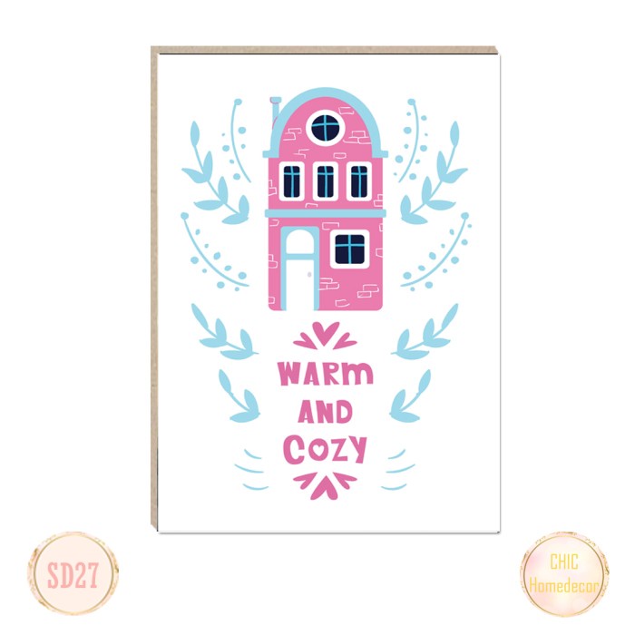 WP PROJECT Hiasan dinding kamar anak motif scandinavian SD27 Keren