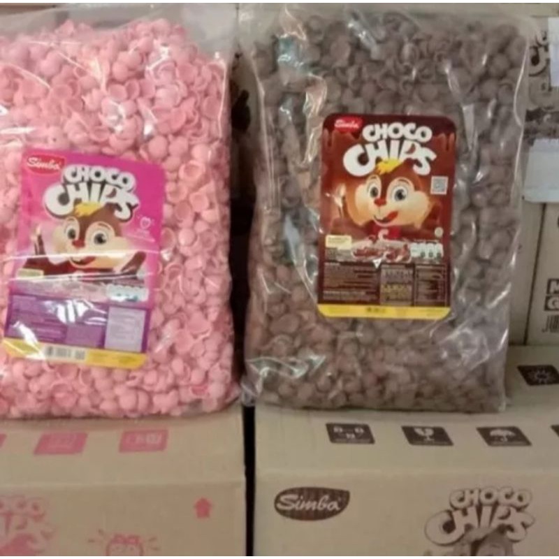 

SIMBA CHOCO CHIPS BULKY 1 kg