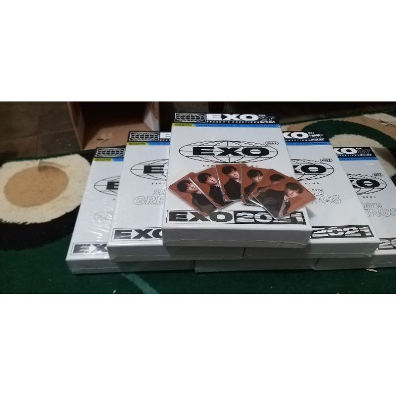 Member Set Season Greeting (SG EXO 2021) BAEKHYUN, CHEN, KAI, CHANYEOL