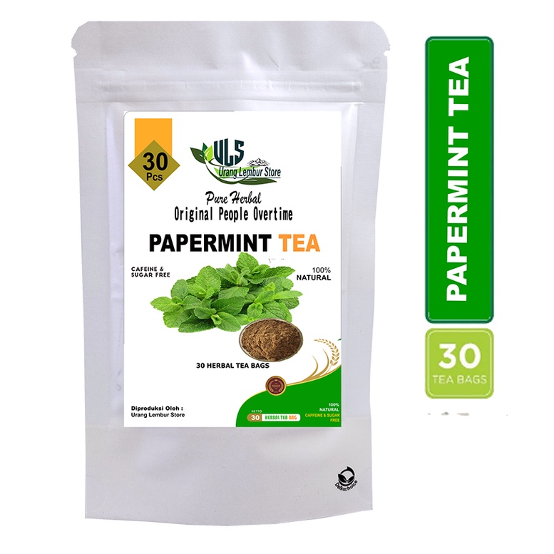 

PAPERMINT TEA / TEH DAUN MINT ISI 30 TEA BAG / TEH PAPERMINT