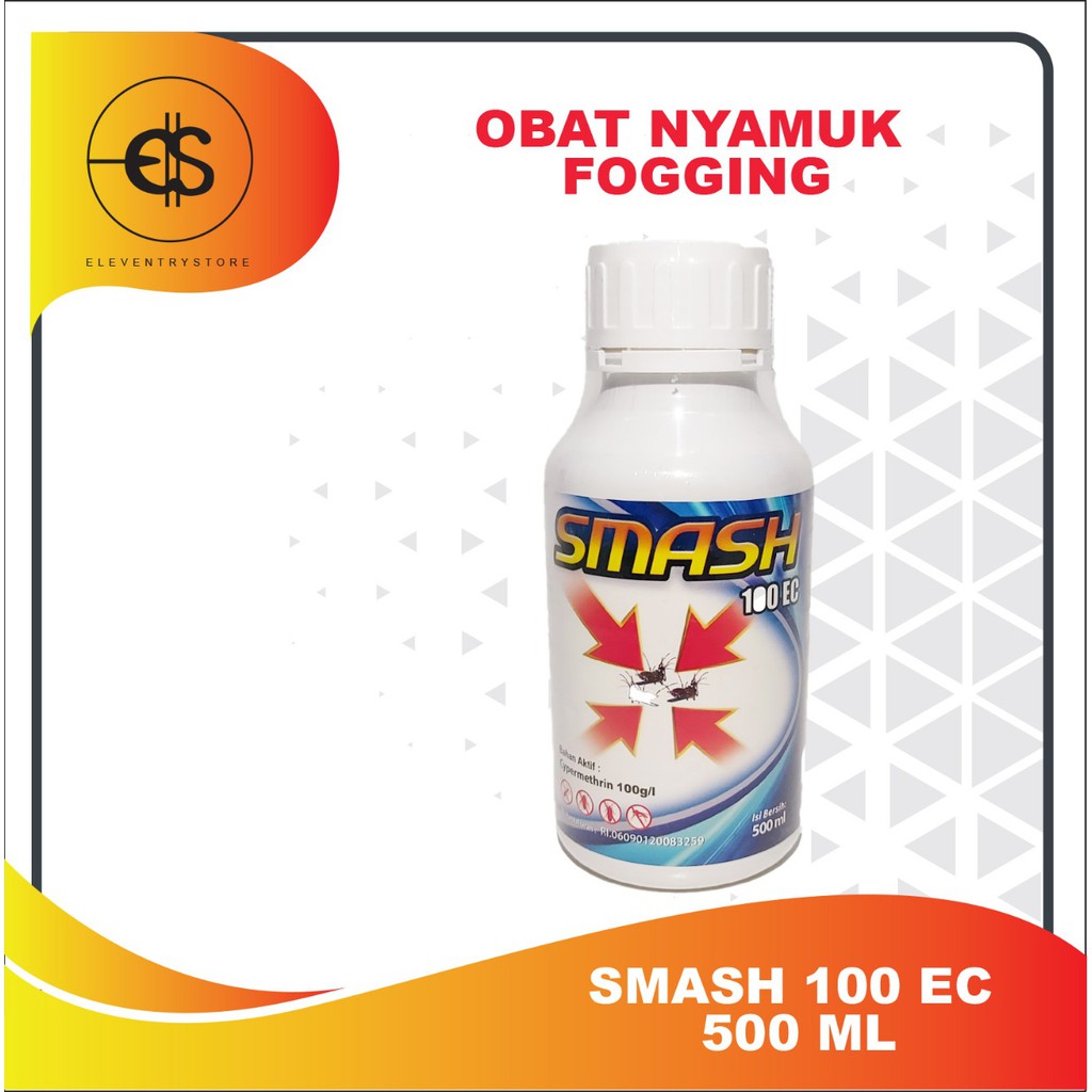 Smash 100 EC 500 ML Fogging Nyamuk - Insektisida Pengendali Nyamuk Demam Berdarah