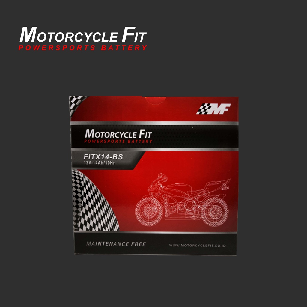 Aki Motor Piaggio Vespa GTS 250 Accu MF YTX14-BS Aki Motor Vespa GTS 300 Aki MF FITX14-BS