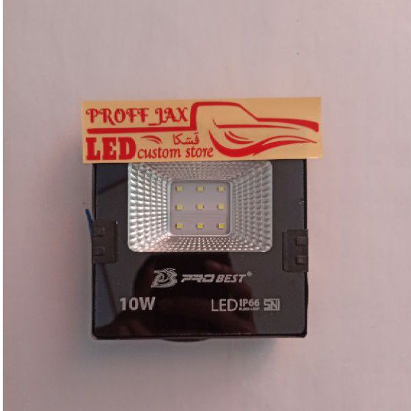 lampu tembak 10W IP66 warna cahaya putih