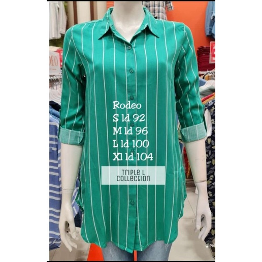 Kemeja Wanita terbaru Original Brand RODEO