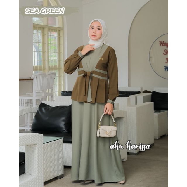 GAMIS NAFIRA ORIGINAL AKU KARISSA DRESS WANITA TERBARU BEST SELLER KEKINIAN