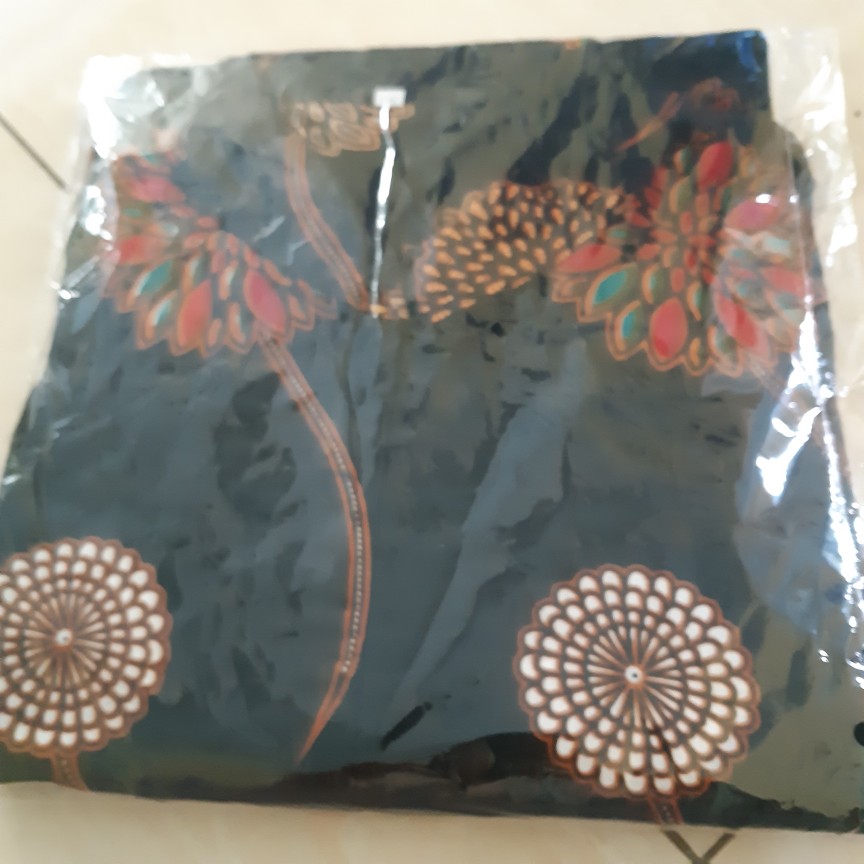 Tunik Batik Matahari S M L Xl Xxl Jumbo