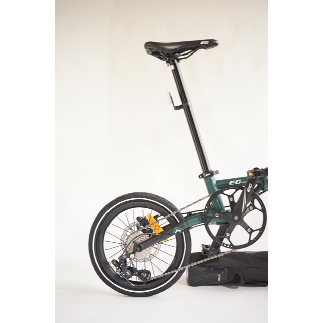 Kargo Sepeda Lipat Evergreen Maximus 16 Gen 2 Chromoly Hidrolik Brake SNI-5