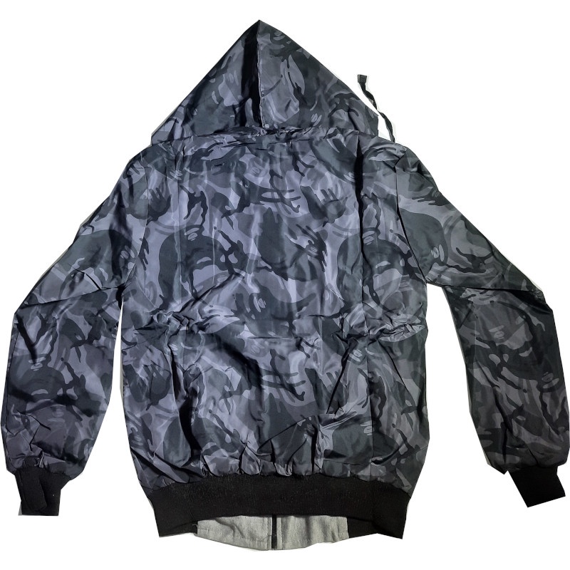 Jaket  Parasut Hoodie Motif Loreng (B0027/B0028)