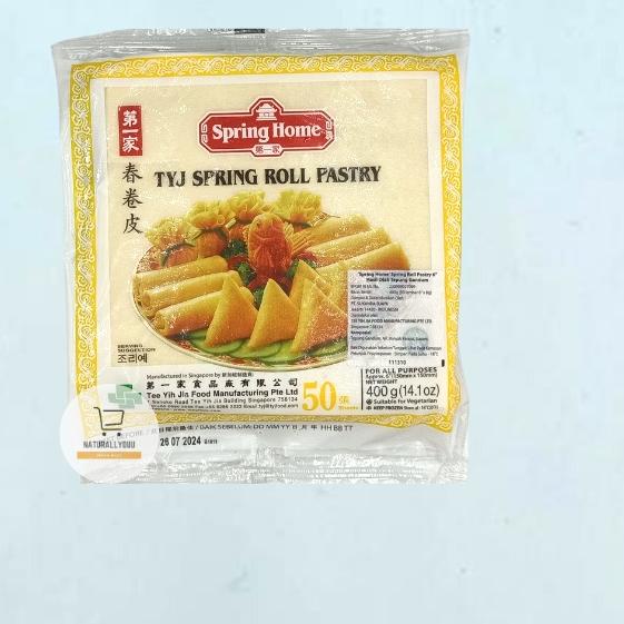 

✴ TYJ Spring Home Spring Roll Pastry Kulit Lumpia 5 / 6 / 8.5 INCH ◙