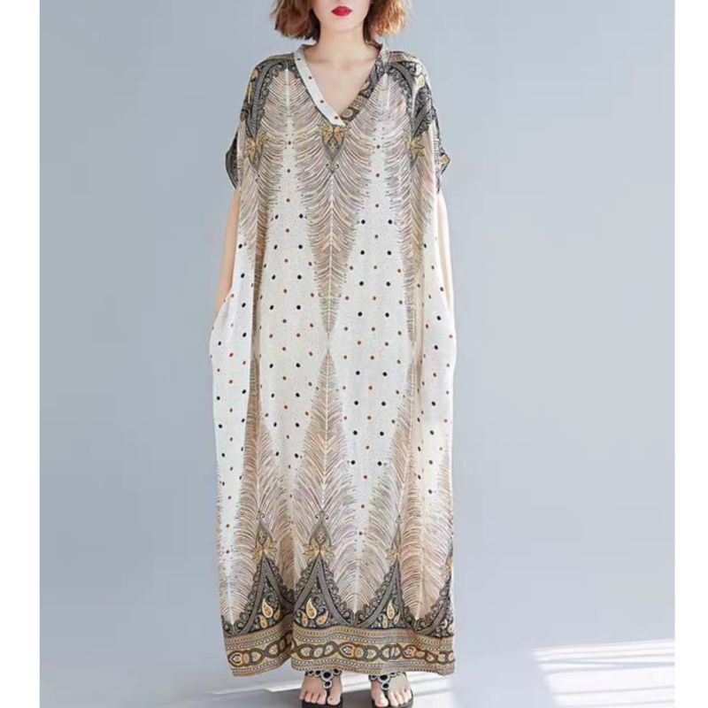 MDLV ~ 91011# Homewear Maxi Dress Big Size Gamis Import Fashion Import