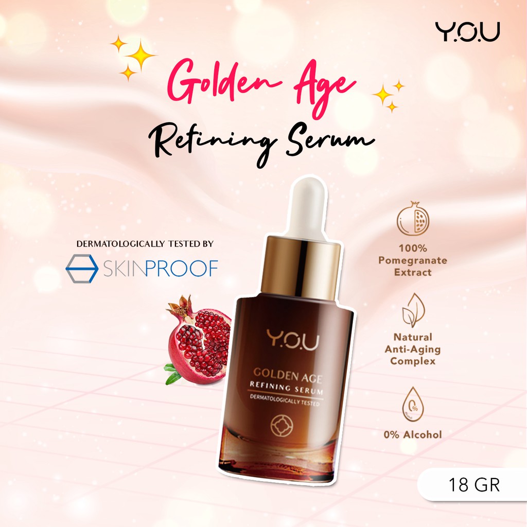 Serum Wajah - YOU Golden Age Refining Serum Untuk Perawatan Wajah