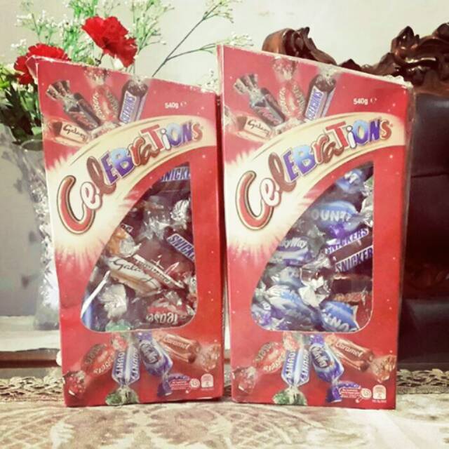 

Mars Celebration Chocolate Mix 540g Gift Box Cokelat Coklat Import