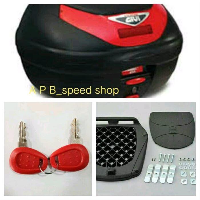 Aksesoris Motor Touring Box Givi E350N Original