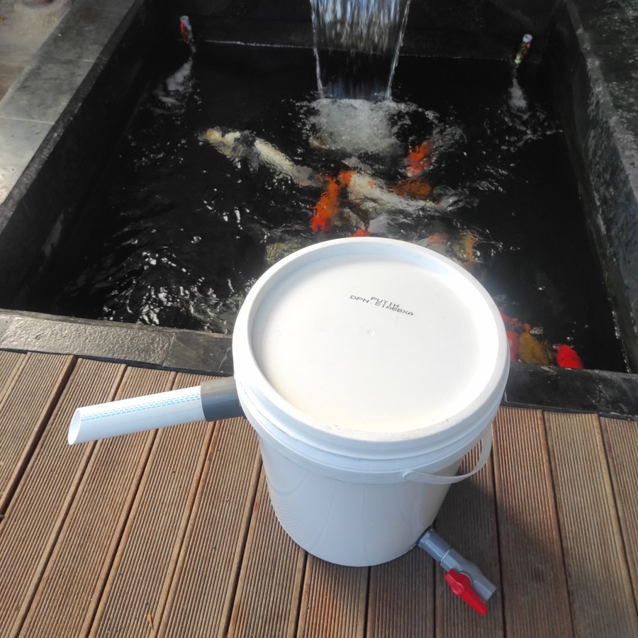 Tong Filter Kolam Koi | Filter Tong Sistem Vortex | Lengka