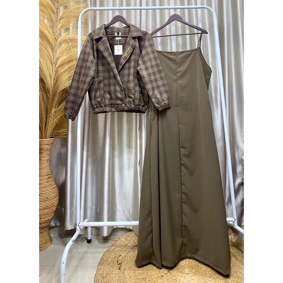 Stay Classy Set Gamis Outer Cloriia