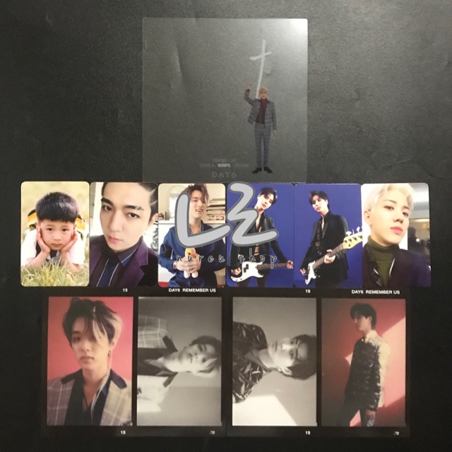 DAY6 - Remember Us : Youth Part 2 (Photocard: Sungjin Jae YoungK/Young K Wonpil Dowoon)