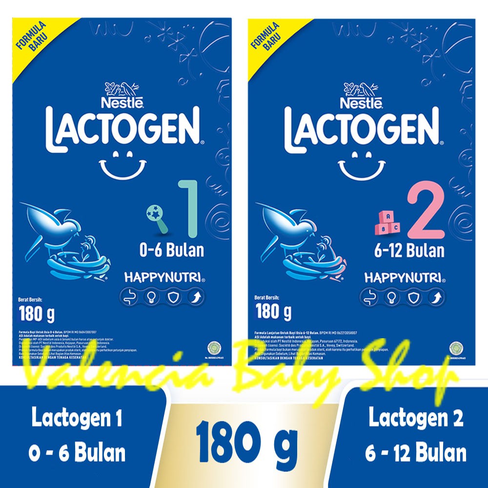 LACTOGEN 1 / LACTOGEN 2 180GR