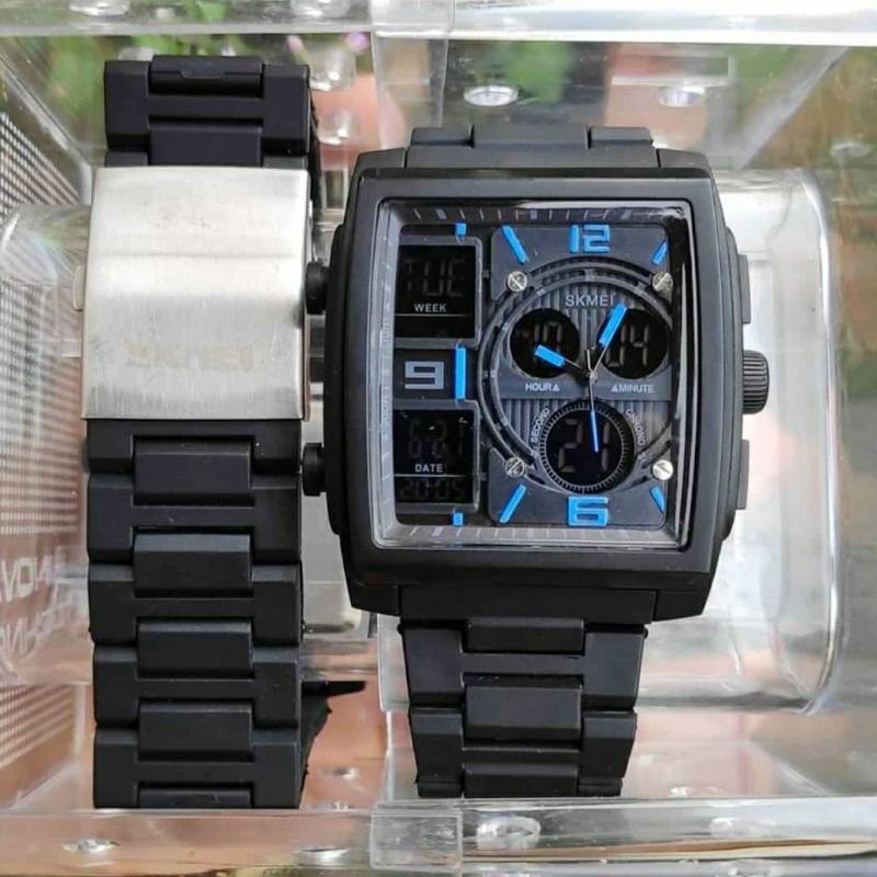 JAM TANGAN SKMEI 1274 TERLARIS PILIHAN WARNA FAVORIT KESUKAAN JAM TANGAN SKMEI TERLARIS DUALTIME ANTI AIR OUTDOOR