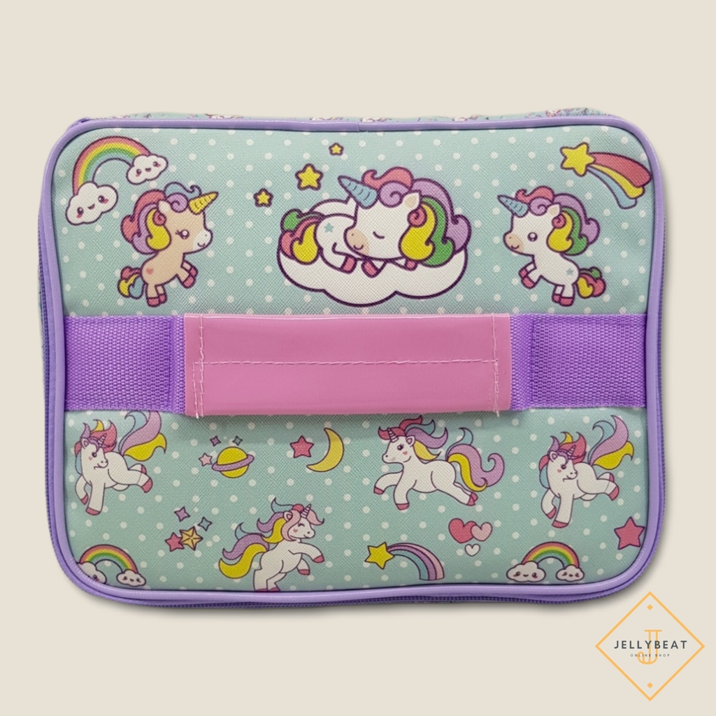 TAS BEKAL BESAR PREMIUM SINGLE (24x18x8cm) - UNICORN