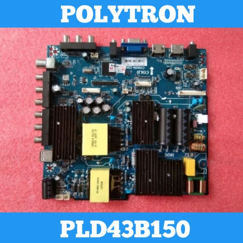Mainboard TV POLYTRON PLD43B150 MB POLYTRON PLD 43B150 Mainboard POLYTRON 43B150 MB 43B150 Mainboard