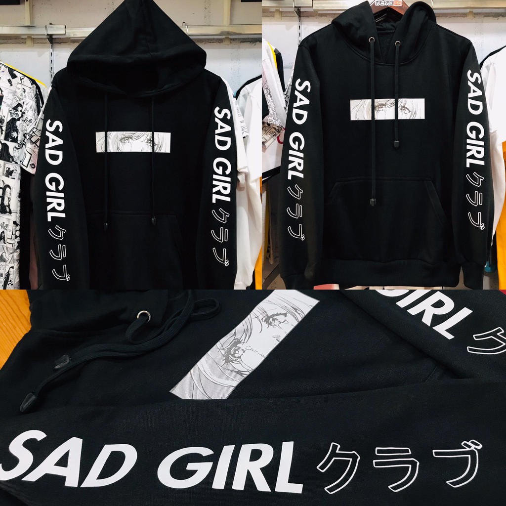 Sweater distro Sad Girl Club fleece