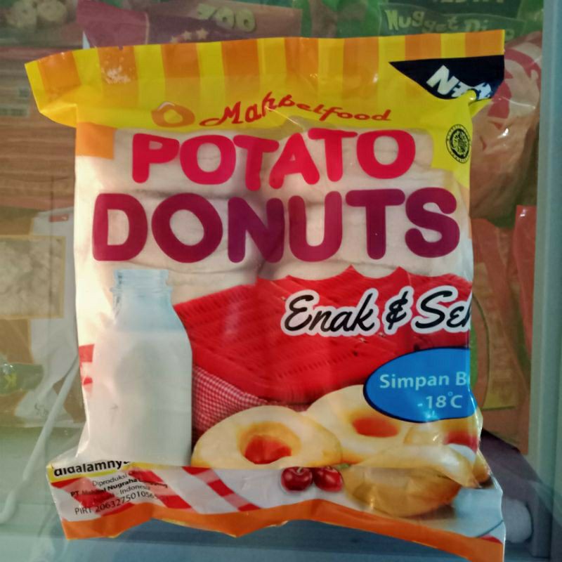 

DONAT PELANGI POTATO DONUTS MAHBEL PLUS BUBUK GULA