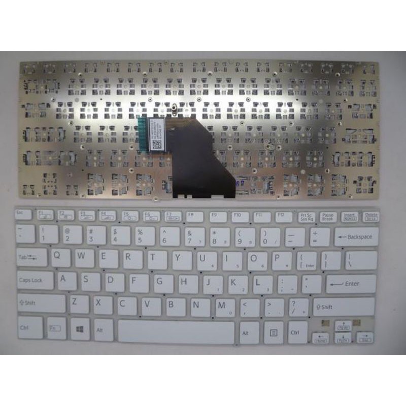 keyboard putih Sony vaio SVF142C1WW SVF14 SVF-14 putih