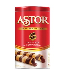 

Astor Double Coklat 330gr/ Wafer Stick Cokelat/Biskuit Kaleng