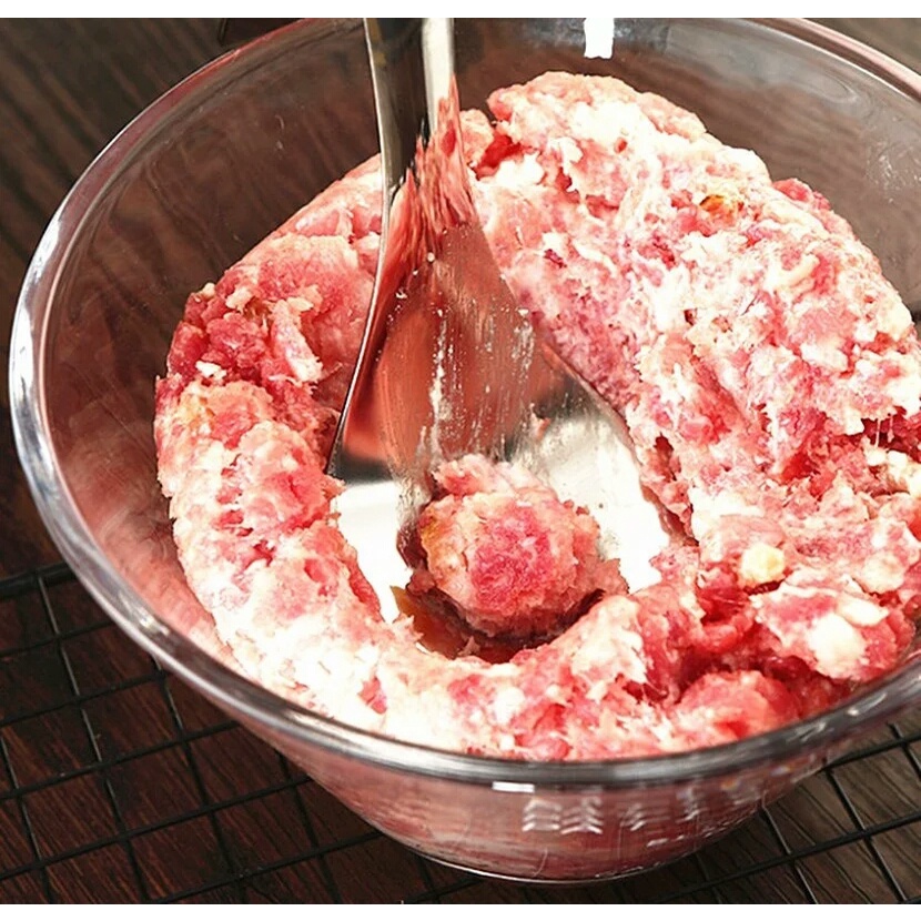 Alat Pembuat Bakso Stainless Bantu Cetak Bakwan Cetakan Bakso Sendok Bakso