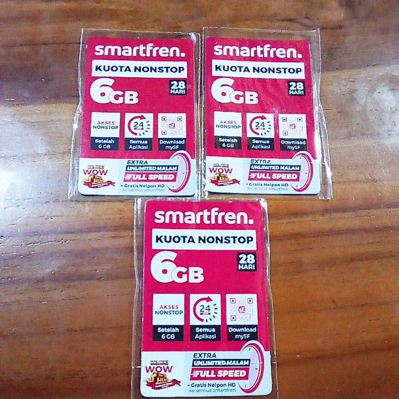 smartfren 6 gb