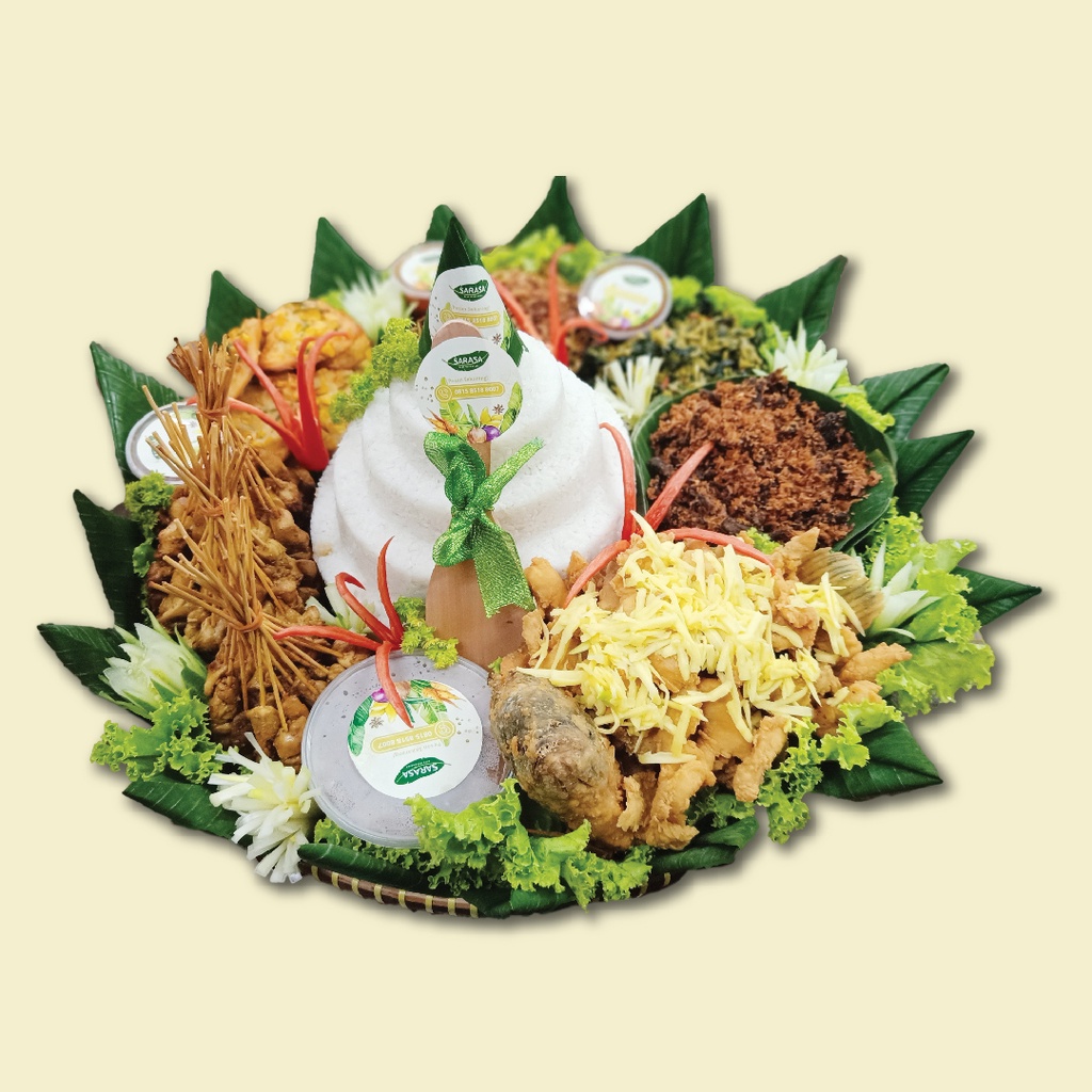 

Tumpeng Nasi Slametan 40 Orang