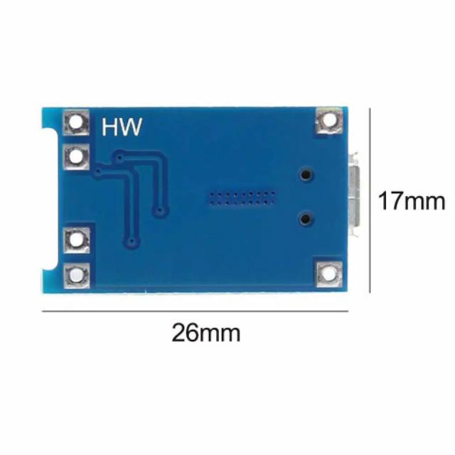 TP4056 Modul charging charger Li-Ion Micro USB TP4056 Modul charging baterai