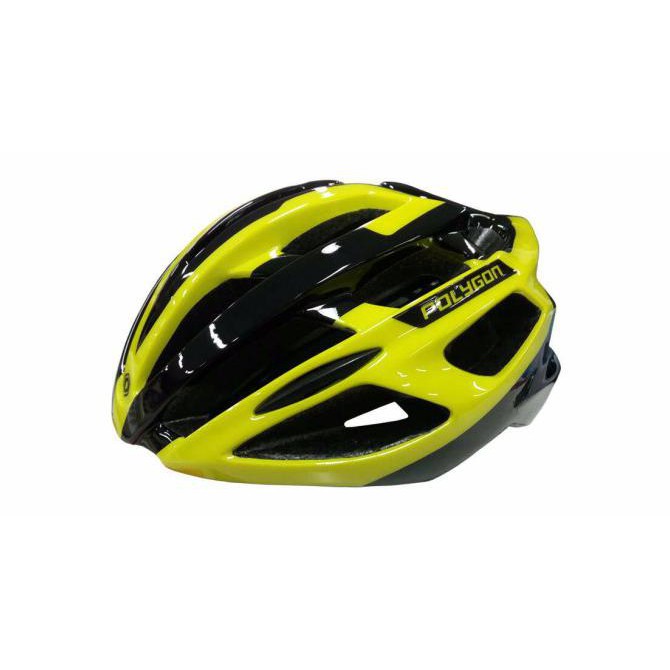 Buruan Helm Sepeda Balap Polygon Speed Hijau Green Helmet Bicycle Diskon
