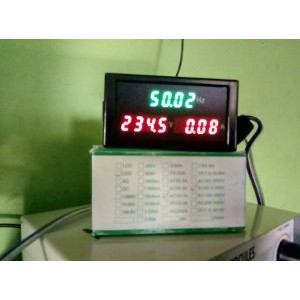 Digital voltage ampere frequency hertz AC panel meter Terbaik