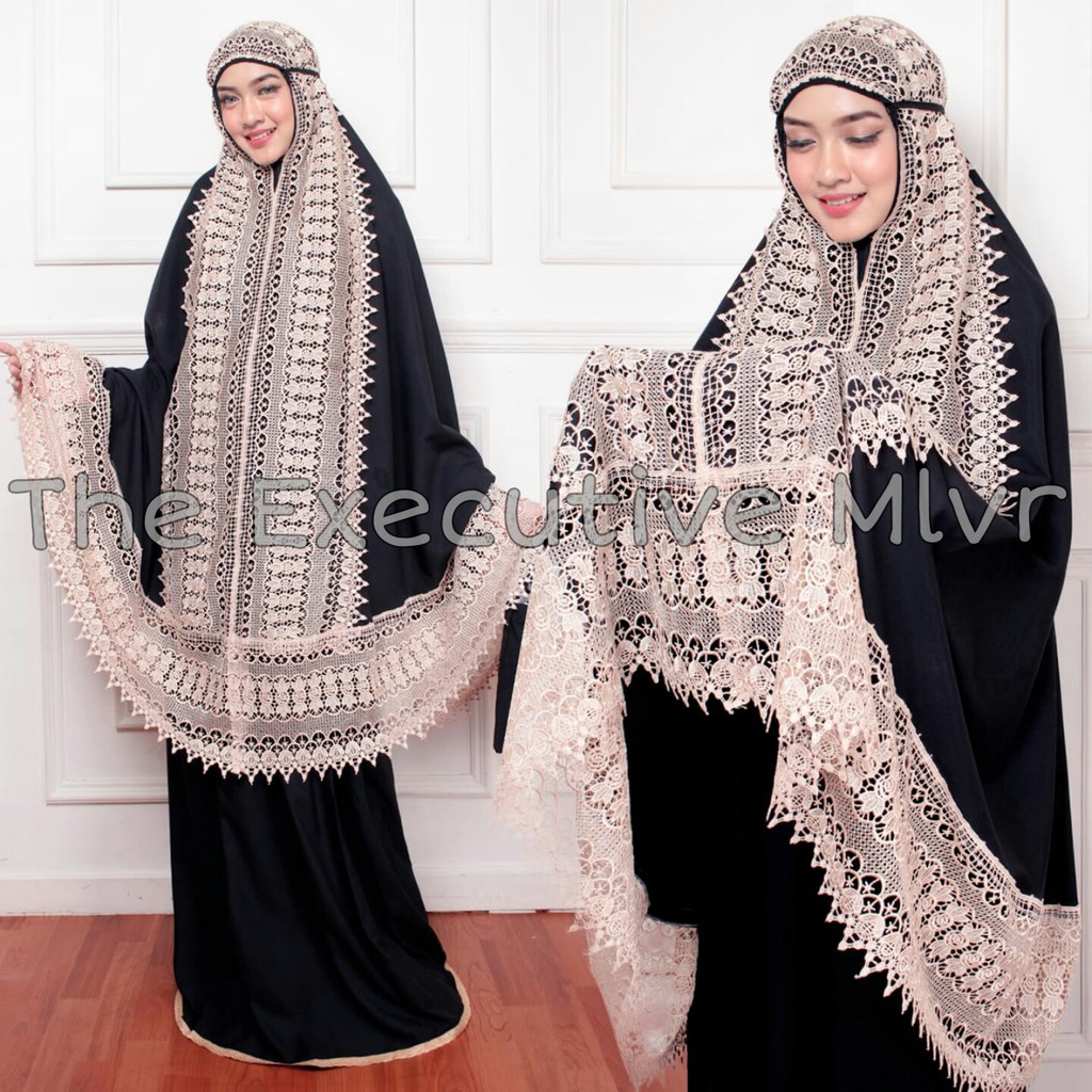 MUKENA MAHARANI PRINCESS GLITTER PRADA RENDA MILO MUKENA KATUN MIKRO RENDA KEONG JUMBO