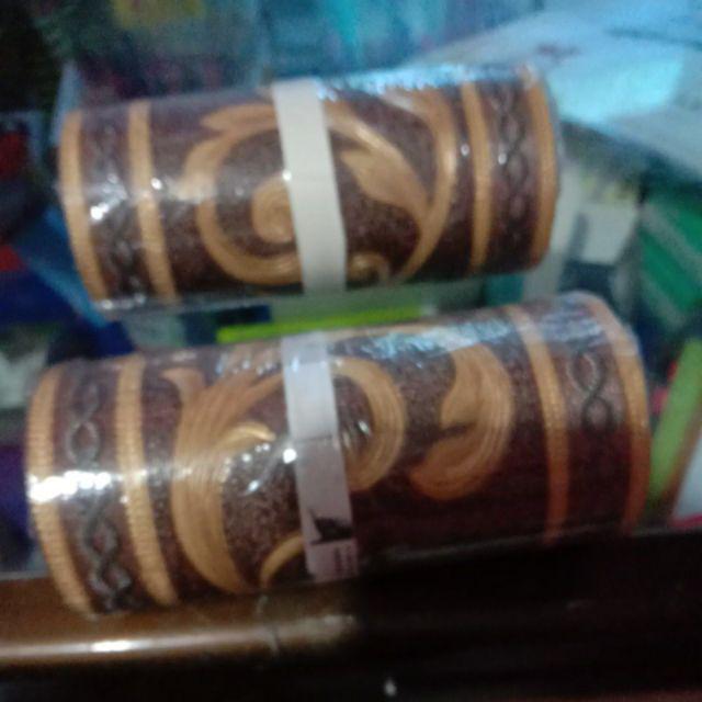 Wallpaper Border Klasik Coklat
