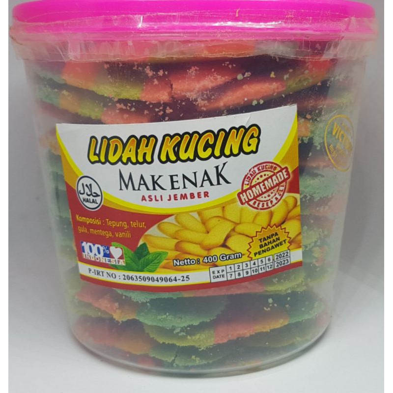 

Kue Kering Lebaran Lidah Kucing