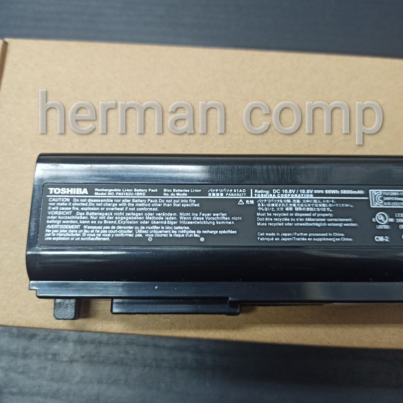 Original Baterai Toshiba Dynabook R73 R734 R734/M R734/G R734/K Series