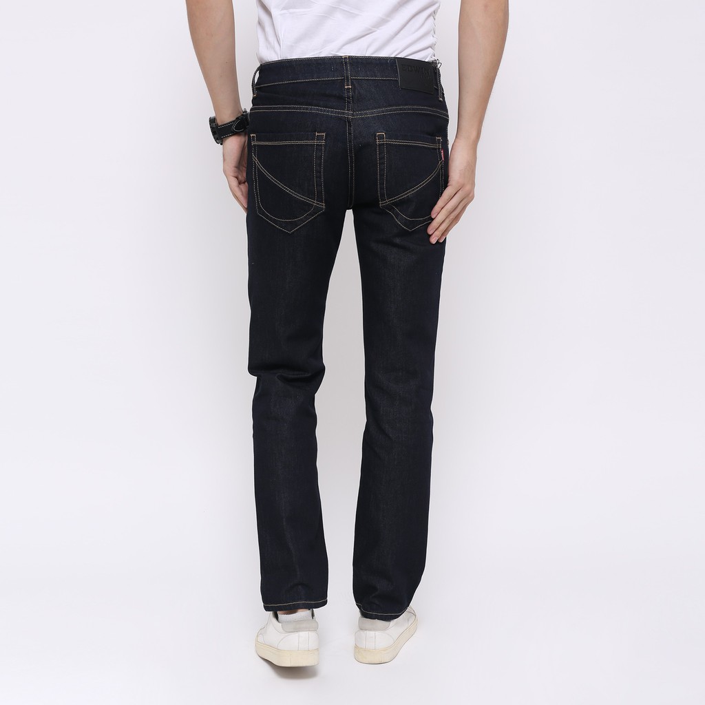 Edwin Celana Jeans EDW-0801-560 Regular Fit Pria Panjang Biru Tua