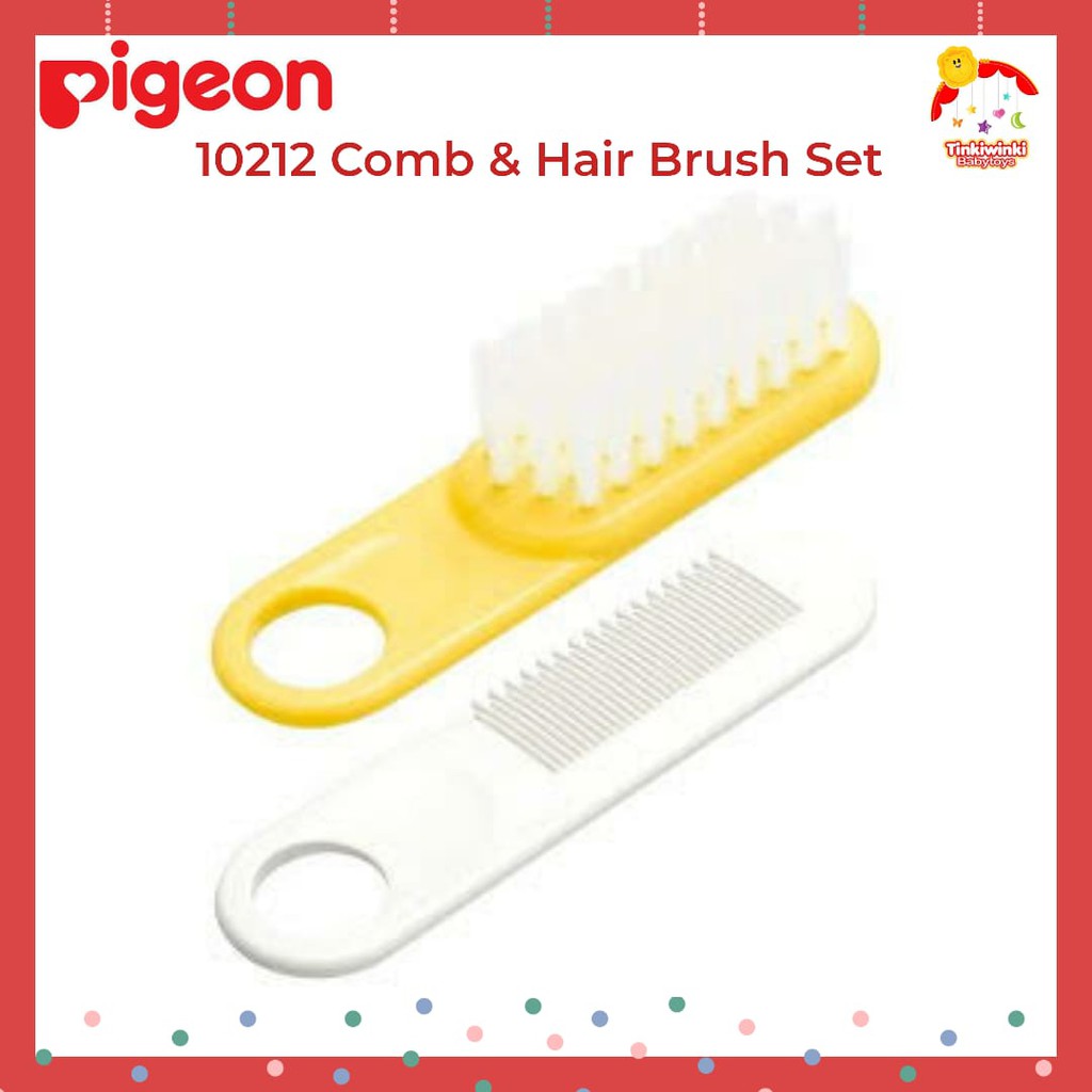 Pigeon 10212 Comb and Hair Brush Set