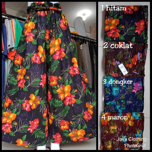 Kulot motif bunga2 Jumbo