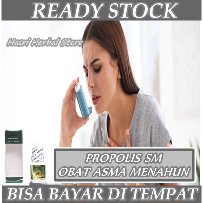 Obat Asma Menahun, Sesak Nafas, Sulit Bernafas, Batuk, Nafas Mengi, Bronkitis I Propolis SM