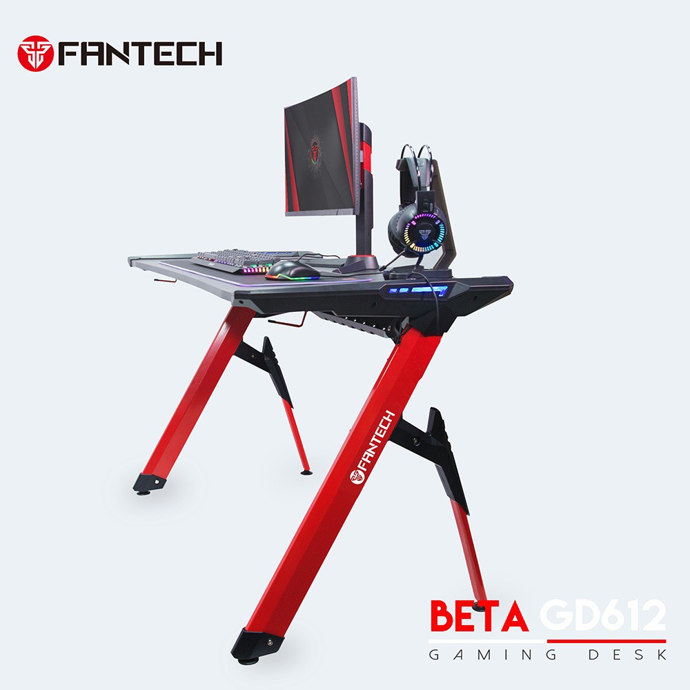 Fantech BETA GD 612 Gaming Desk Meja Gaming GD612 Free Fantech BETA GD 612 Gaming Desk Meja Gaming GD612 Free