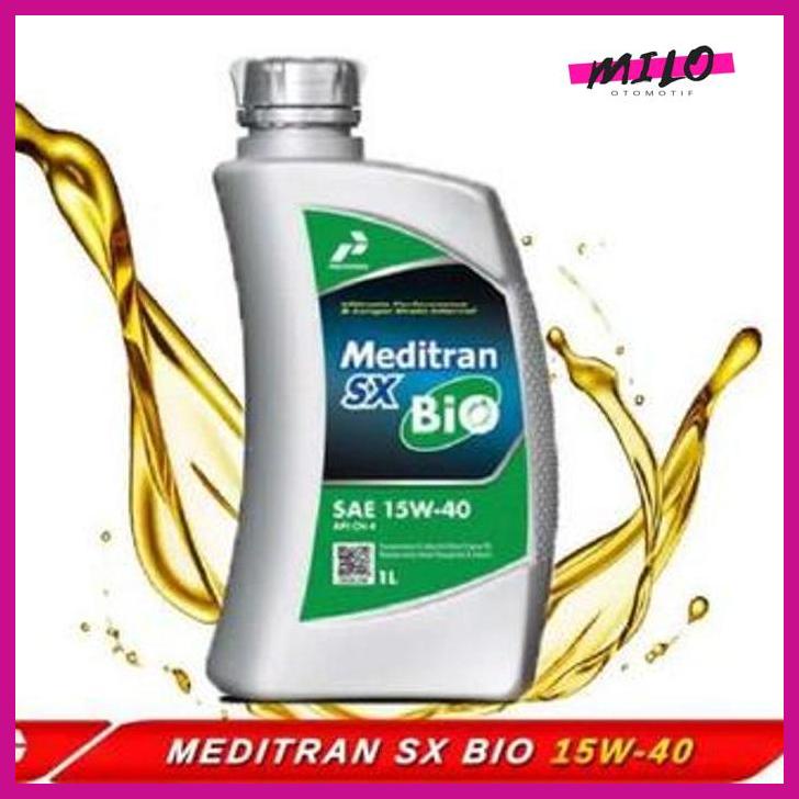 Oli Mesin Meditran Sx Bio 15W-40 Diesel 1 Liter Pertamina -44142 Sale